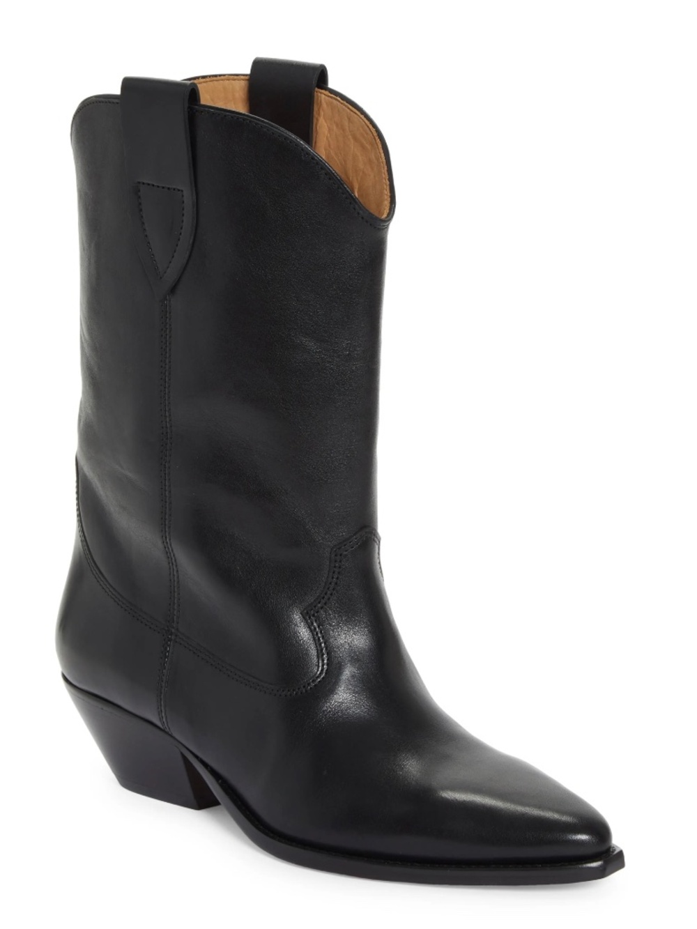 ISABEL MARANT Duerto Leather Cowboy Boots in Black Size 40 / US 10 NWOB - Picture 3 of 3